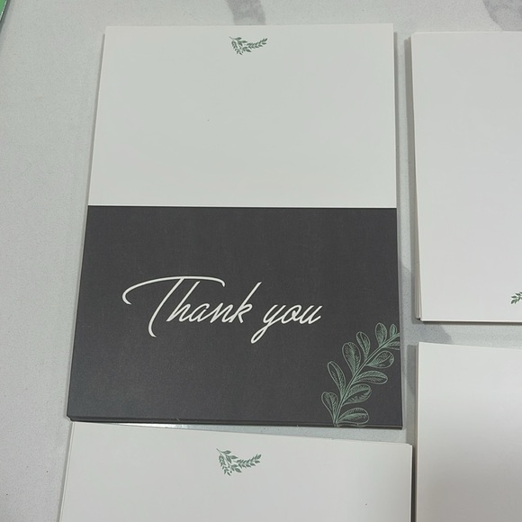 Thank you cards with envelope and seal stickers - Picture 6 of 7